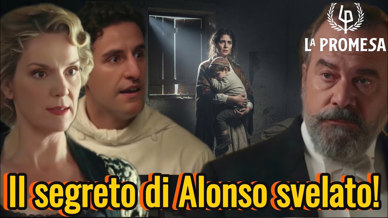 LOPE discovers ALONSO's wife and son in the secret passage, everyone is shocked